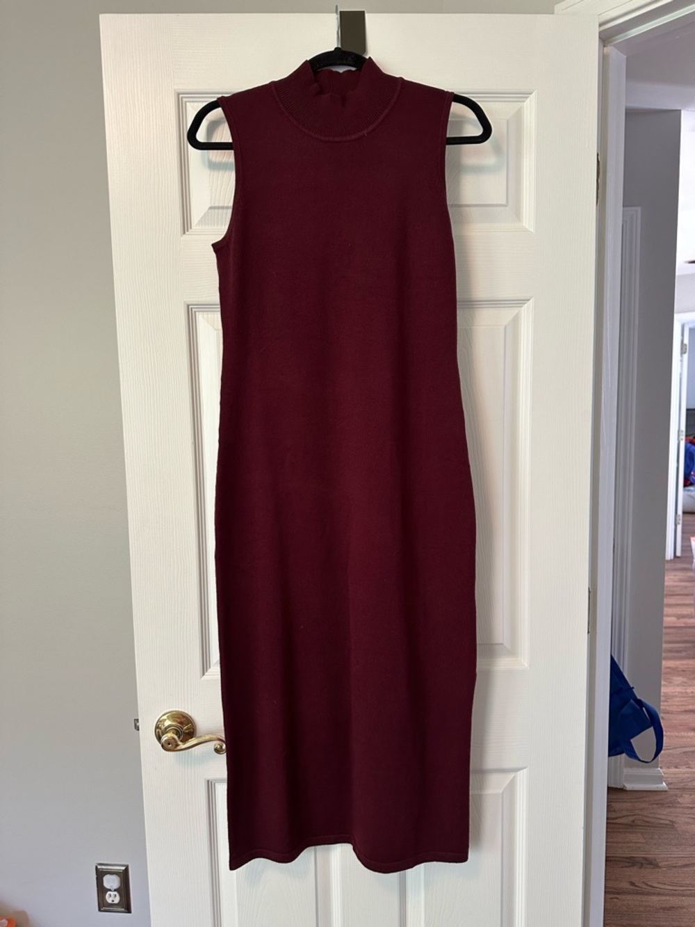 Baltic Born Sleeveless Midi Dress - Burgundy